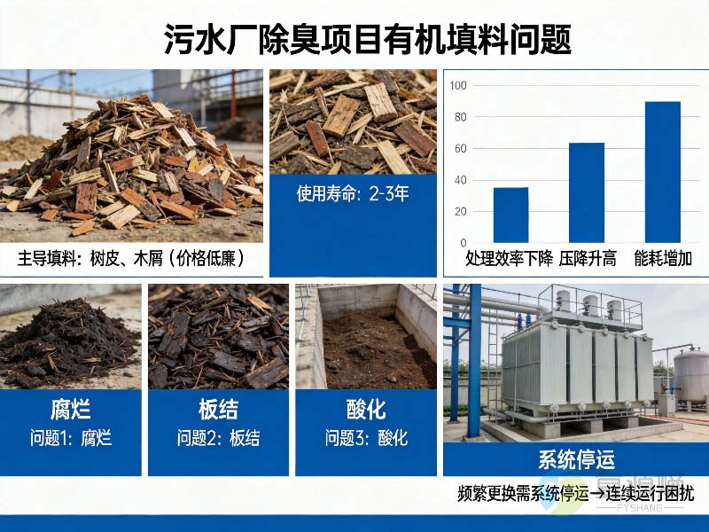 污水厂除臭项目有机填料问题