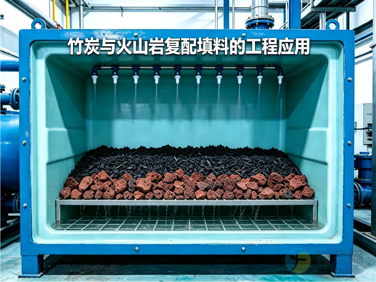 竹炭与火山岩复配填料的工程应用：优势互补实现性能提升