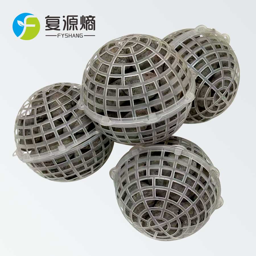 多孔陶粒球型填料